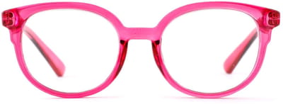 VERTEBRIL Nova - Sterkte -0.50 - Kleur Cherry Lips - GEEN leesbril - Unisex bril voor veraf - Lichtgewicht montuur – Fijne pasvorm – Flexibele veren – Hoogwaardige MIN glas - Myopie/bijziendheid - Inclusief etui en doekje