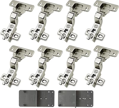 Automatische Sluitingen voor Keukenkasten 35mm zonder Demper - Set van 8 Stuk, Perfect voor Kastdeuren en Meubelmontage