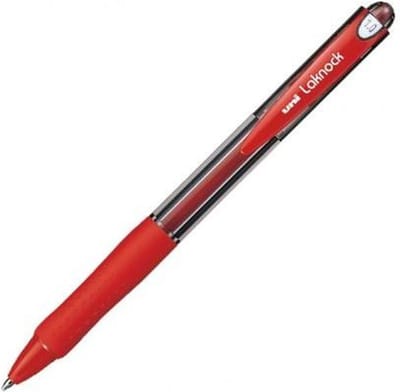 Boligrafo de tinta líquida Uni-Ball Rollerball Laknock SN-100 Rood 0,4 mm (12 Onderdelen)