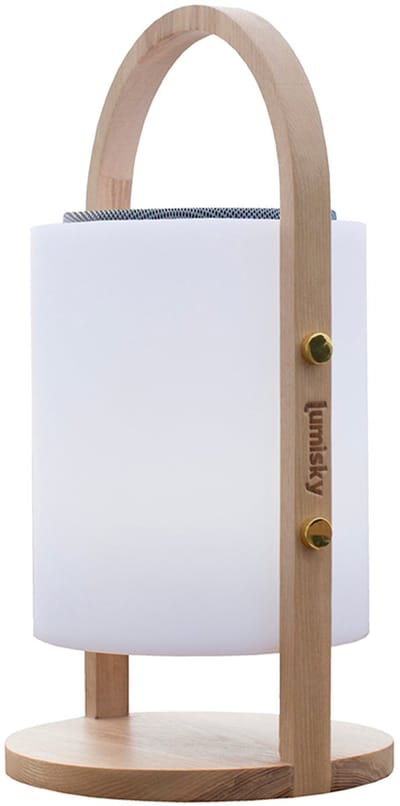 Draadloze Bluetooth-luidsprekerlamp 10W WOODY