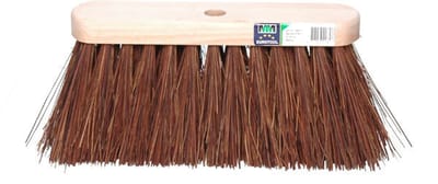 MM Eurotool Straatbezem FSC 29 cm met 100% bahia natuurvezels