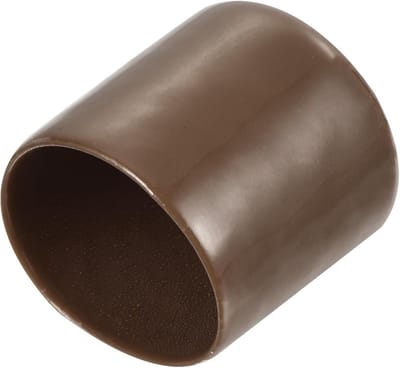 Rubberen Doppen - Eindkappen Beschermers - Meubels Beschermen - Zachte Elastische Bescherming - 30 mm Binnendiameter - Bruin