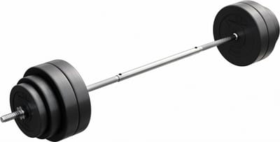 Halterset 60 kg Kunststof - 25 mm
