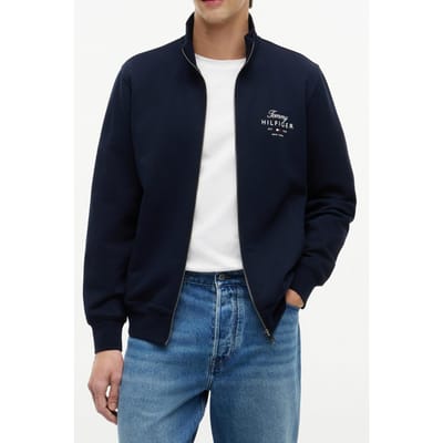 Tommy Hilfiger Script Stack Sweatshirt Desert Sky Taglia: M | Felpe con cappuccio Outlet | Uomo