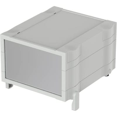 Bopla BOTEGO BO 32018 Tafelbehuizing (l x b x h) 196.9 x 174 x 110.92 mm ABS Grijs-wit (RAL 7035) 1 stuk(s)