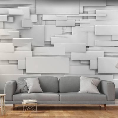 200cm X 140cm - Fotobehang - Abstracte ruimte