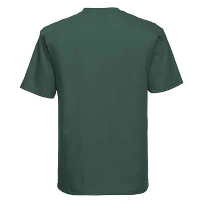 Russell Heren Ringspun Cotton Classic T-shirt (Fles groen)