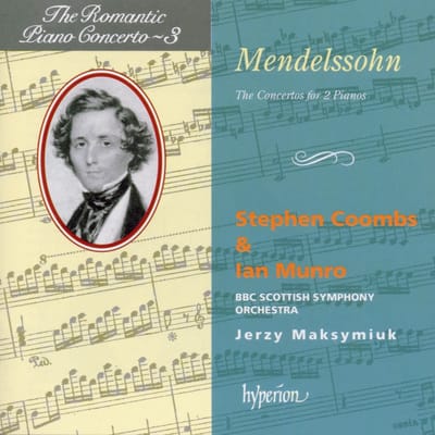Stephen Coombs, Ian Munro & BBC Scottish Symphony Orchestra, Jerzy Maksymiuk - Mendelssohn: Romantic Piano Concerto Vol 3 (CD)