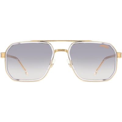 Carrera CARRERA 1069/S CRYSTAL GOLD/GREY SHADED GOLD MIRRORED 58/19/145 Herrenbrillen Zonnebrillen