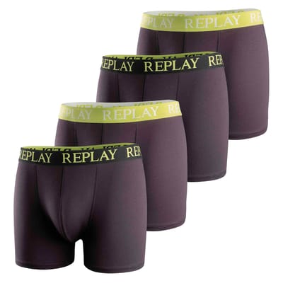 Replay Boxershorts Verpakking van 4