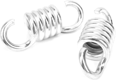 Schommelveer Set - Hangstoel Ophanging - Ontspannen Zwaaien - Extra Zwaar Draagvermogen - 8 Mm Dikte - Zilverkleurig