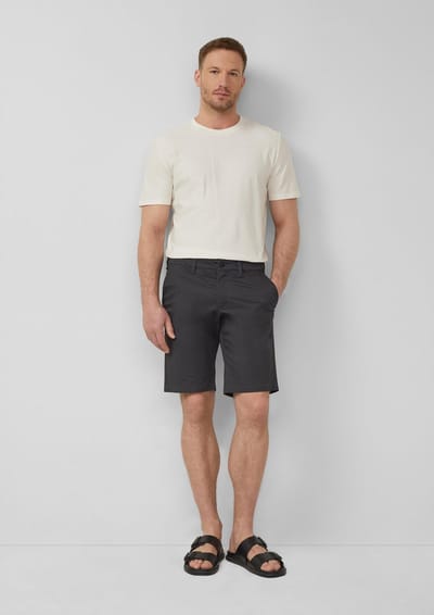s.Oliver  Hosen Grey/black Maat: W46 | Chino's Outlet | Heren | Zwart
