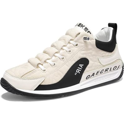 Nieuwe Casual Schoenen Lage Top Trendy Ademende Herenschoenen Platform Mode Outdoor Hardloopschoenen Heren Reisschoenen 44 white