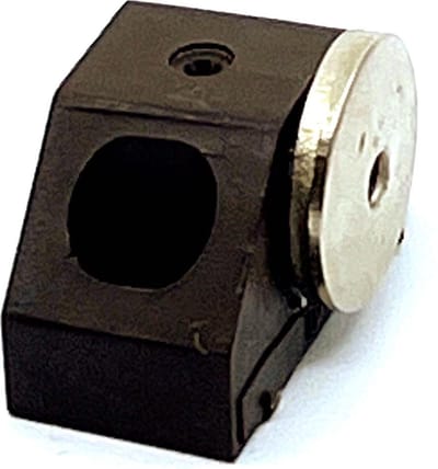 TQ4U magneetsnapper magneetslot - driehoek - opbouw - 32 x 15 mm - sluitkracht 4 kg - bruin