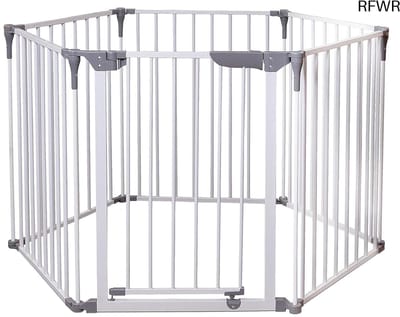 RFWR® 3-in-1 Box en Beschermingsrooster voor Kinderen en Huisdieren (tot 3,8 m)