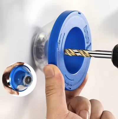 CHPN - Stofkap voor boor - Kapje voor op Boor om stof op te vangen - Stofcollector - Boren zonder stof - Anti stof beschermer - Boormachine stof-afscheider - Stofdicht boren - Cover - Blauw