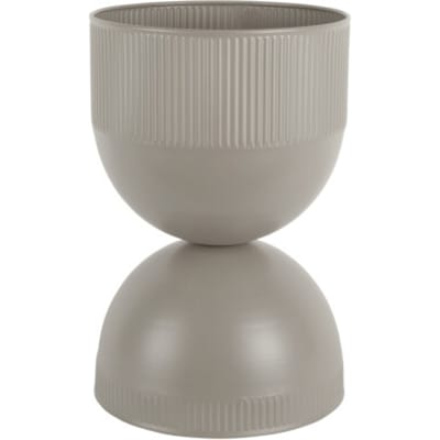 Present Time - Bloempot Tonar Medium - Warmgrijs