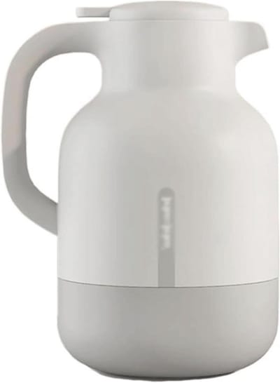 Thermische Koffiekaraf - Thermoskan Drankdispenser - Warme Dranken Serveren - Dubbellaags Vacuümgeïsoleerd - Grote Capaciteit - Zilverkleurig