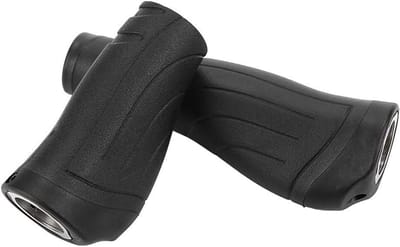 Fiets Handvatten - Stuur Handvatten - Comfortabel Fietsen - Antislip Patroon - Set van 2 - Zwart