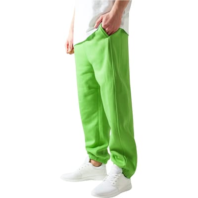 Urban Classics - Basic Heren joggingbroek - S - Groen