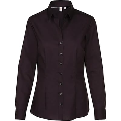 Damesblouse met lange mouwen Seidensticker Slim Fit 1/1 Kent