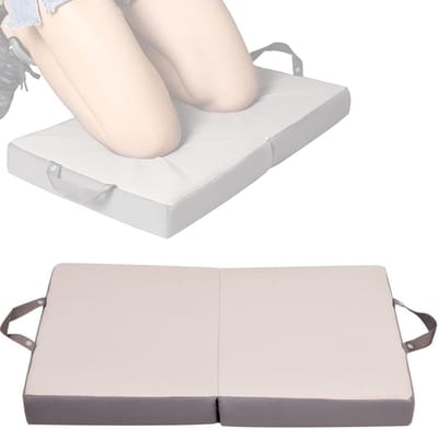 Knielkussen - Kniebeschermer Vloermat - Comfortabel Werken - Extra Dik Schuim - 60 x 33.5 cm - Grijs