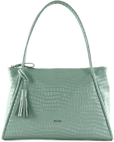 PICARD Leren Schoudertas Mermaid Shopper Mentha Mintgroen