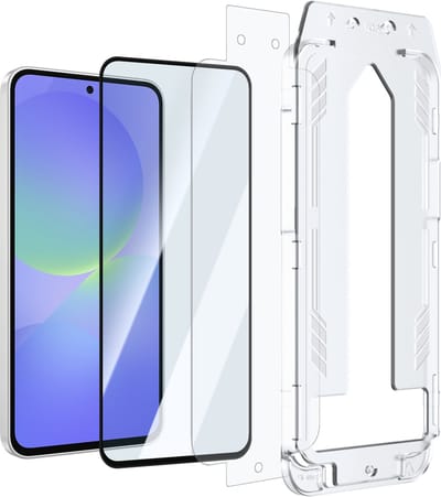 Just in Case screenprotector geschikt voor Samsung Galaxy A36 / A56 - Screenprotector met Applicator