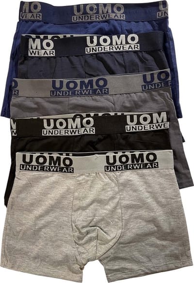 Premium Kwaliteit Heren Boxershort / Onderbroeken Set | 5 stuks | Gekleurd - Maat - L