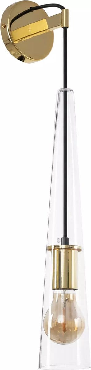 TooLight Gouden wandlamp - elegant design - 7.5 x 41 cm - E27 fitting