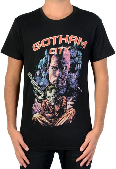 Gotham T-shirt, zwart