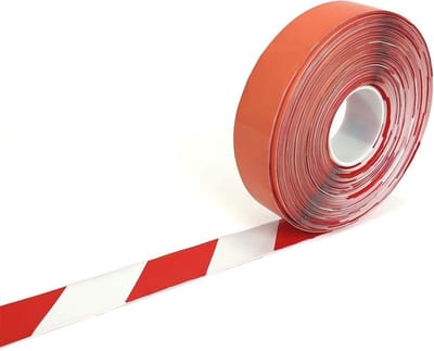 PermaStripe Smooth vloertape - Blauw - 3000 cm x 50 mm x 1.3 mm- Vlak - Polyvinylchloride (PVC) - 1.3 mm - Voor binnen