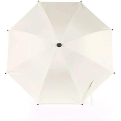 Poussette Bébé Pliante Parapluie Protection Solaire UV Pluie Parasol 360 Degrés Réglable Universelle Housse auvent Ombrelle Poussette Bébé white