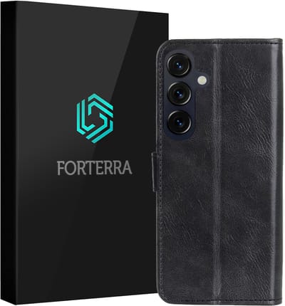 Hoesje Geschikt voor Samsung Galaxy S26 - Luxe Bookcase - Walletcase Hoes - Portemonnee - Cover - Zwart