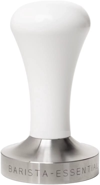 Tamper - 51mm – Delonghi Dedica - La Specialista - Wit - RVS - Koffie Tamper – Espresso Tamper - Koffie Stamper - Delonghi Koffiemachine – Espressomachine - Barista Essentials