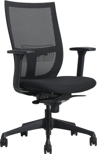 Office Hero® Osiris Ergonomische Bureaustoel - Bureaustoelen voor Volwassenen - Kunststof Voetenkruis - Gemonteerd Geleverd