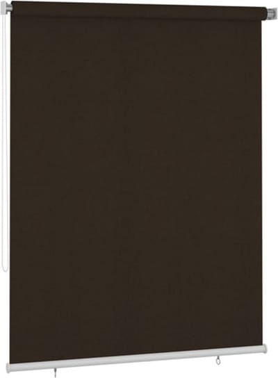 vidaXL - Rolgordijn - voor - buiten - 185(B)x230(H) - cm - bruin