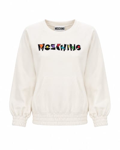 Moschino - Sweater - Wit - 42