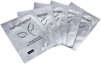 Allecto- Wimper extensions patches - Oogmasker - Beauty tools - Collageen - Geschikt voor wimper extensions - Roze 100 paar wimper extensions patch, wimper extension eye pads, oogmasker eye gel patches, valse wimpers beauty tools, collageen ooglapje.