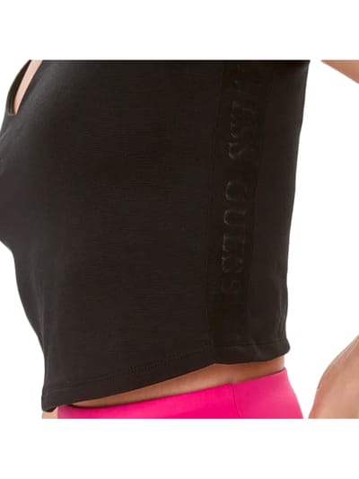 Guess Giulia Active Top Dames T-Shirt - Zwart - Maat XS
