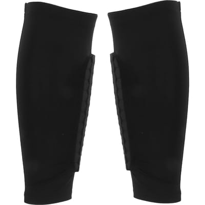 1 Paar Kuitmouwen Scheenbeen Compressiehoes Honingraat Design Polyurethaanvezel Sneldrogend Verminder black
