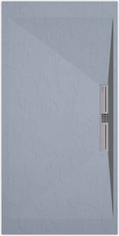Sanifun douchebak Stone Side Gray Slate 1000 x 800 S