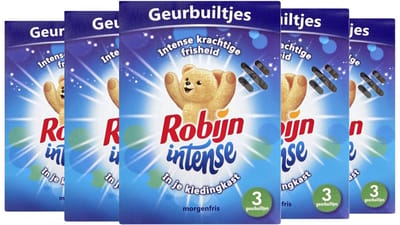 Robijn Morgenfris Geurbuiltjes - 5 x 3 Stuks