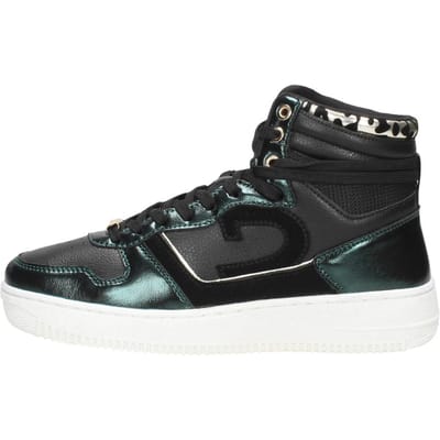 Cruyff Campo High Lux Hoge sneakers - Dames - Zwart - Maat 36