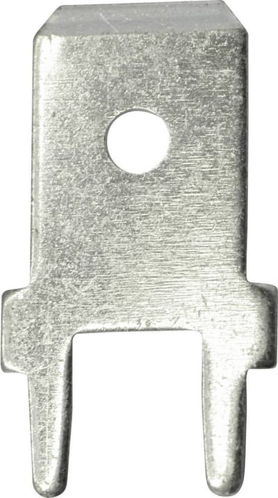 Vogt Verbindungstechnik 3866A.68 Plug-tong Insteekbreedte: 6.3 mm Insteekdikte: 0.8 mm 180 ° Ongeïsoleerd Metaal 100 stuk(s)