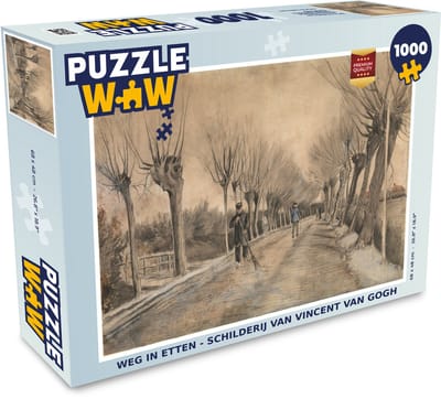 Puzzel Weg in Etten - Vincent van Gogh - Legpuzzel - Puzzel 1000 stukjes volwassenen