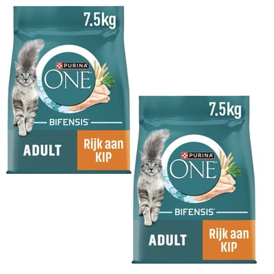 Purina One - Adult Kip Volkoren Granen Kattenvoer