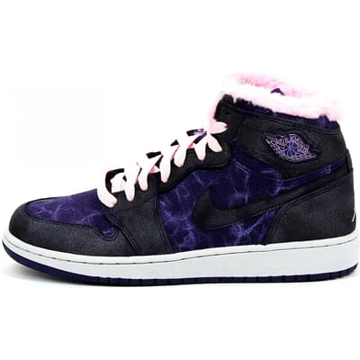 Air Jordan 1 Retro Hi Prem GS Imperial Purple Kindersneakers Liquid-Pink-Paars-Aarde 535804-509 38.5 black