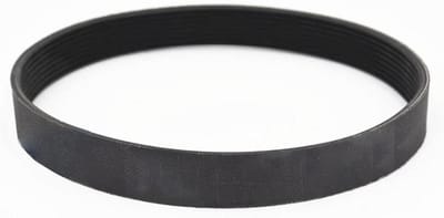 Loopband Riem - Vervangende Band - Thuis Fitness - Hittebestendig Ontwerp - 8 RIBS - Zwart