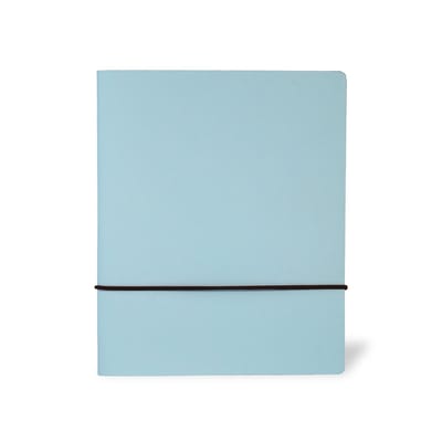 Notitieboek LOOP - Notitieboek A5 - Hervulbaar Notebook - Logboek - Journal - Gelinieerd - Circulair Leer - Oceaan Groen | MADE out of
